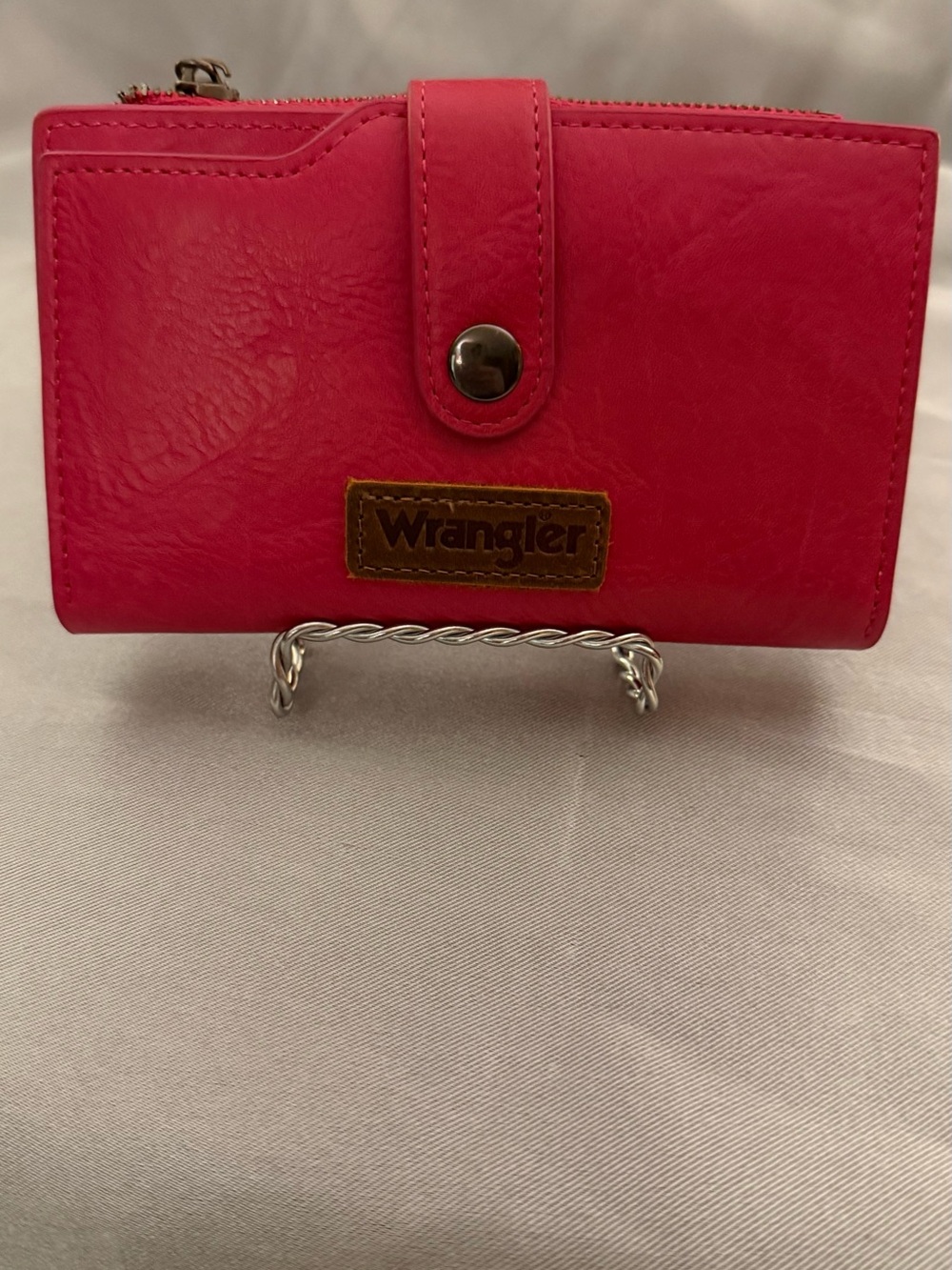 Wrangler Bright Pink Women's Snap Wallet